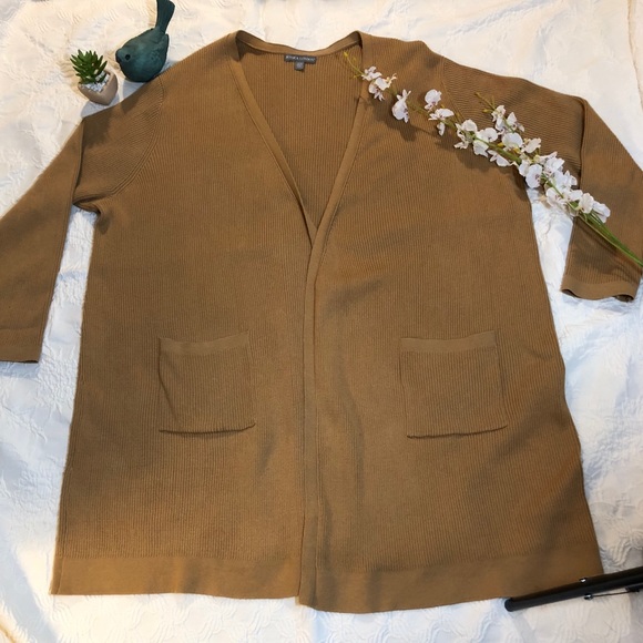 NWT - JESSICA LONDON LONG RIBBED CARDIGAN - DUSTER - Picture 2 of 7